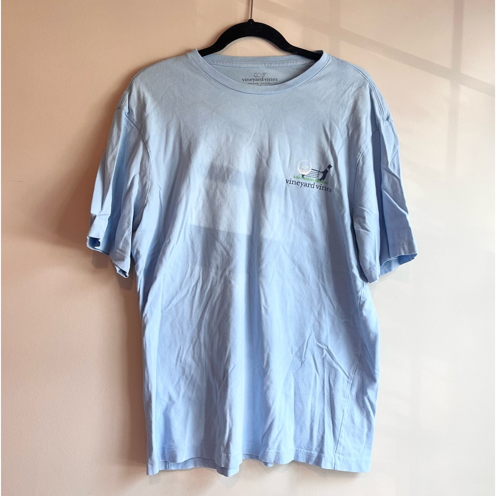 Vineyard Vines Light Blue Golf T-Shirt